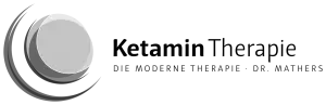 Logo (sw) Praxis für Ketamintherapie. Behandlung mit Ketamin – Dr. Frank G. Mathers, Köln NRW